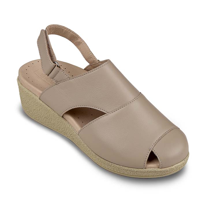 Сандалии ортопедические Dr Thomas женские DTD-202-3 кофейные