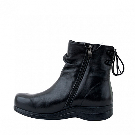 Полусапоги Dr. Spektor утепленные женские Б0103-К/Ш черные. Изображение 4 из 9